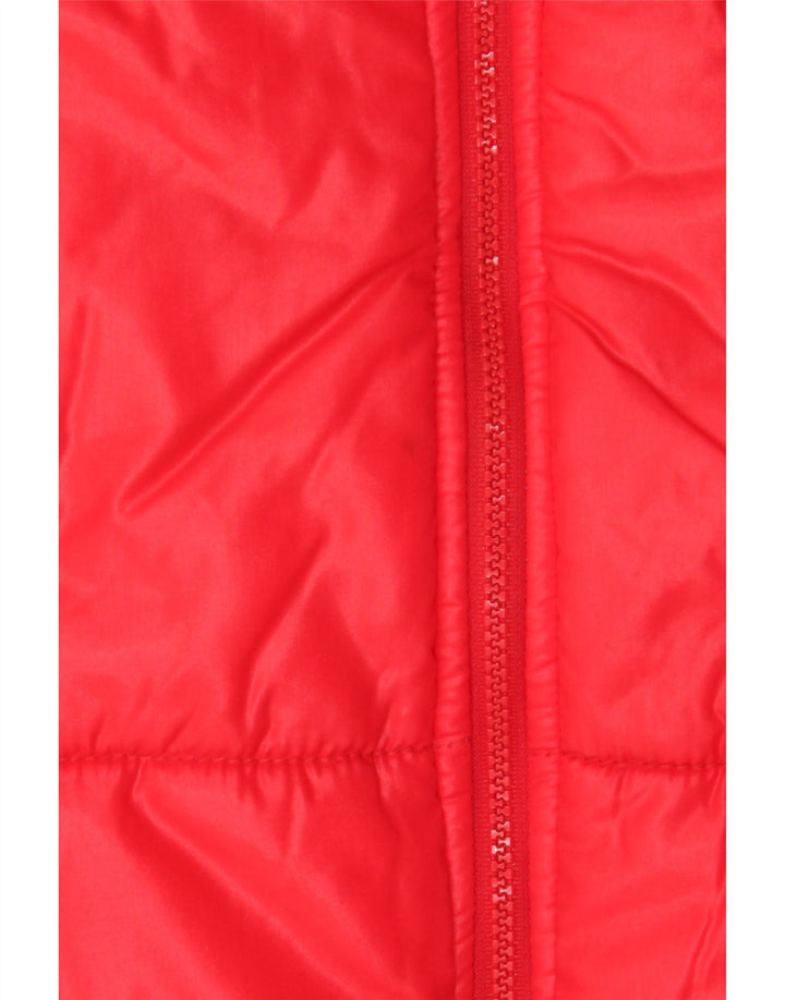 Jaqueta acolchoada feminina Stratos IT 44 médio vermelho colorblock poliamida