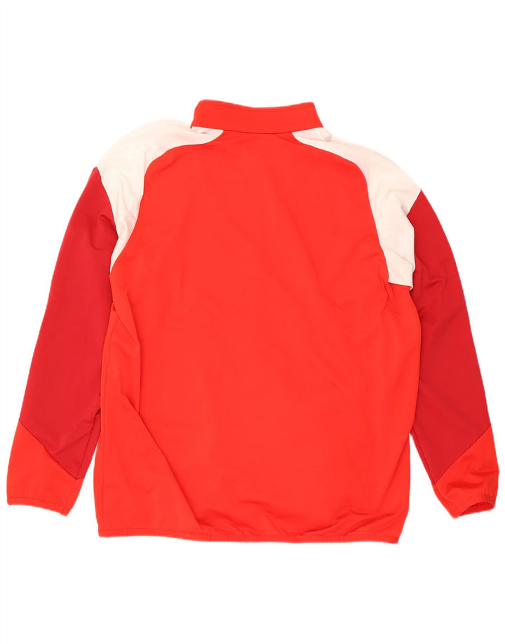 Puma Mens Treino Top Jacket 2XL Poliéster Colorblock Vermelho