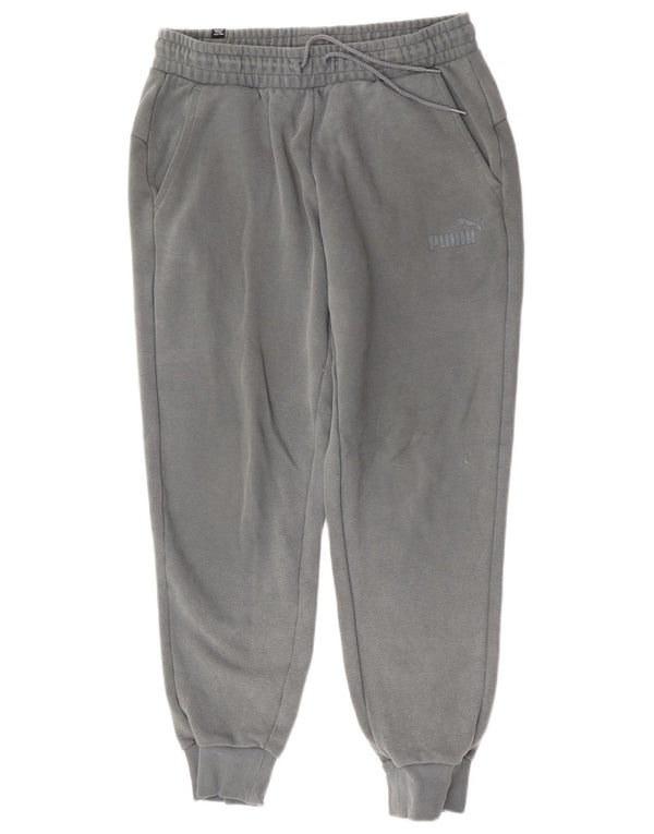 Calça de treino masculina Puma Joggers algodão verde médio