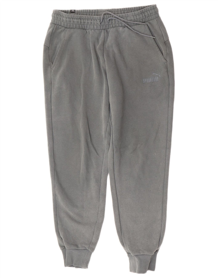 Calça de treino masculina Puma Joggers algodão verde médio
