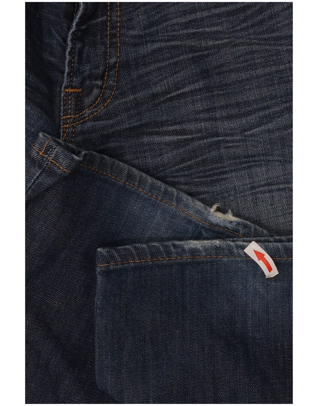Lee Mens Marion Straight Jeans W30 L31 Azul Algodão