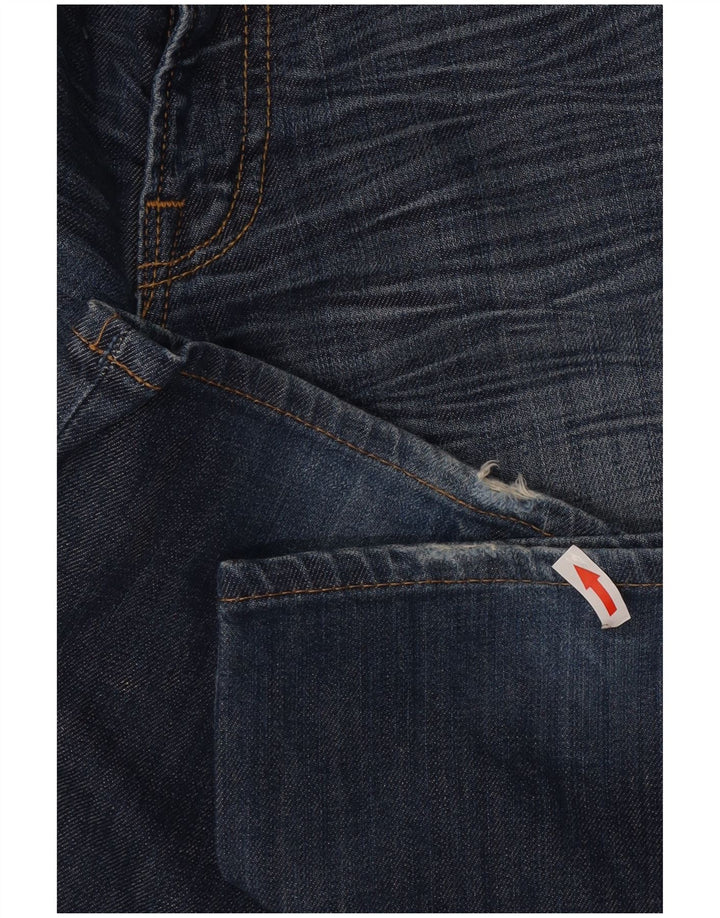 Lee Mens Marion Straight Jeans W30 L31 Azul Algodão