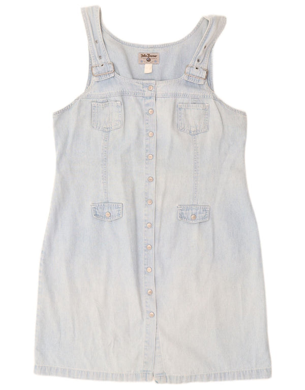 Vestido jeans feminino sem mangas JOHN BANER IT 50 XL algodão azul