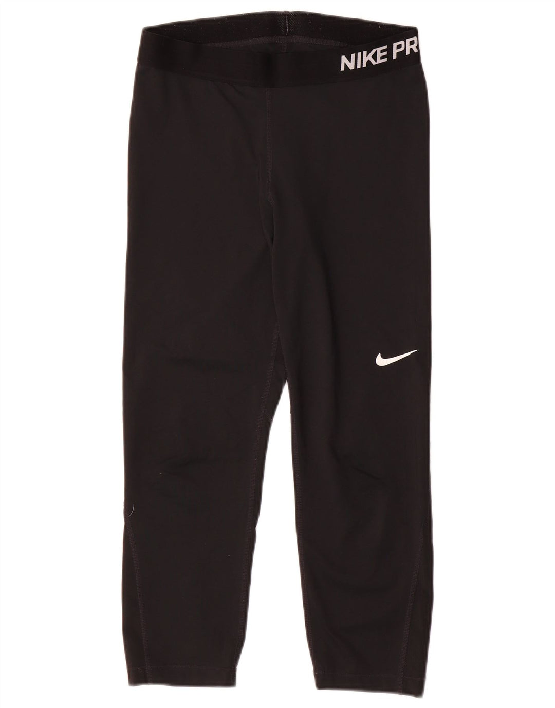 Leggings Nike Dri Fit Graphic Capri UK 12 Médio Preto Poliéster
