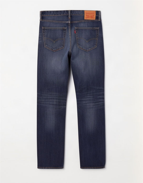Levi's Masculino 502 Tapered Jeans W32 L34 Azul Algodão