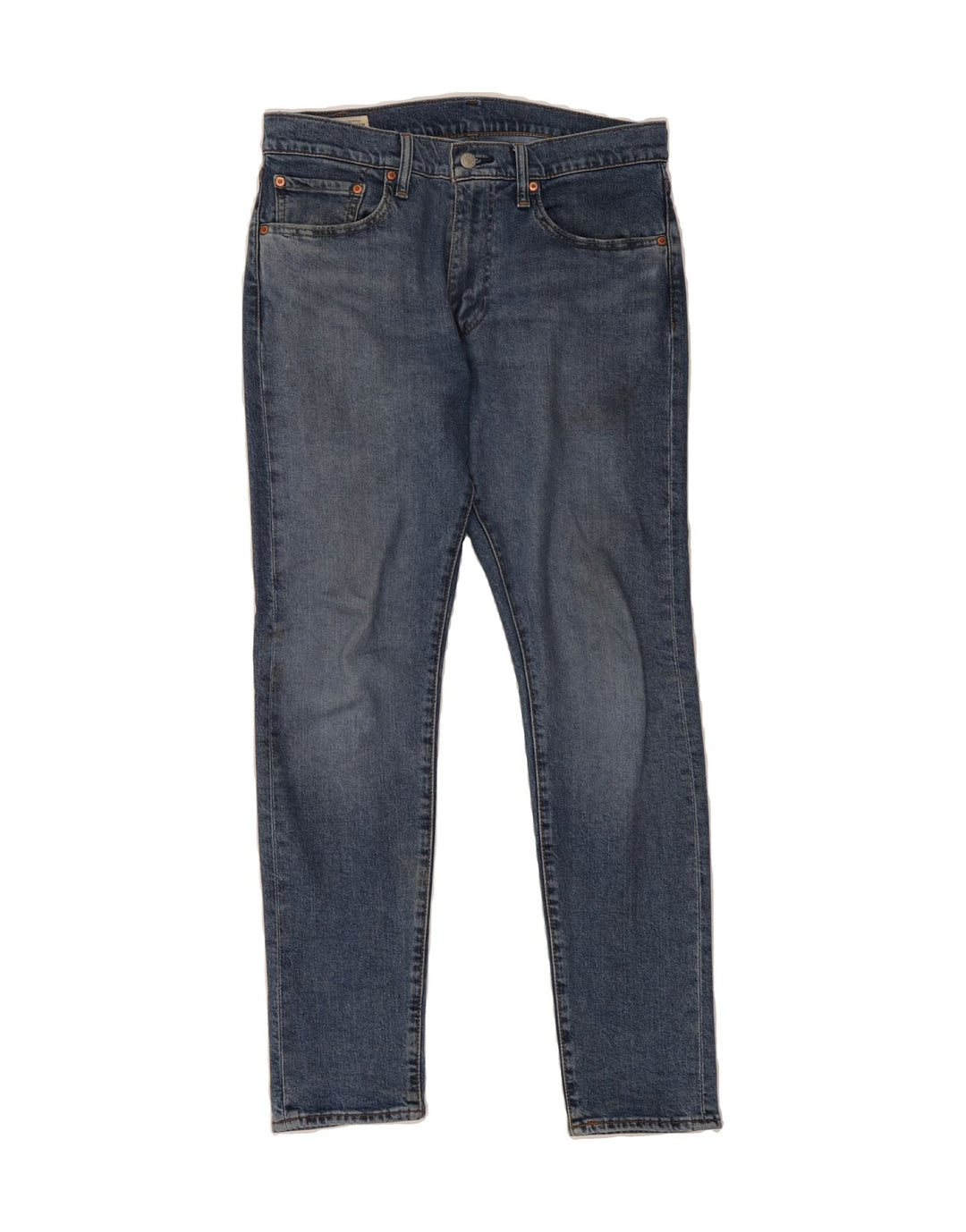 LEVI'S Mens 512 Slim Tapered Jeans W32 L32 Blue Cotton Vintage Levi's and Second-Hand Levi's from Messina Hembry 