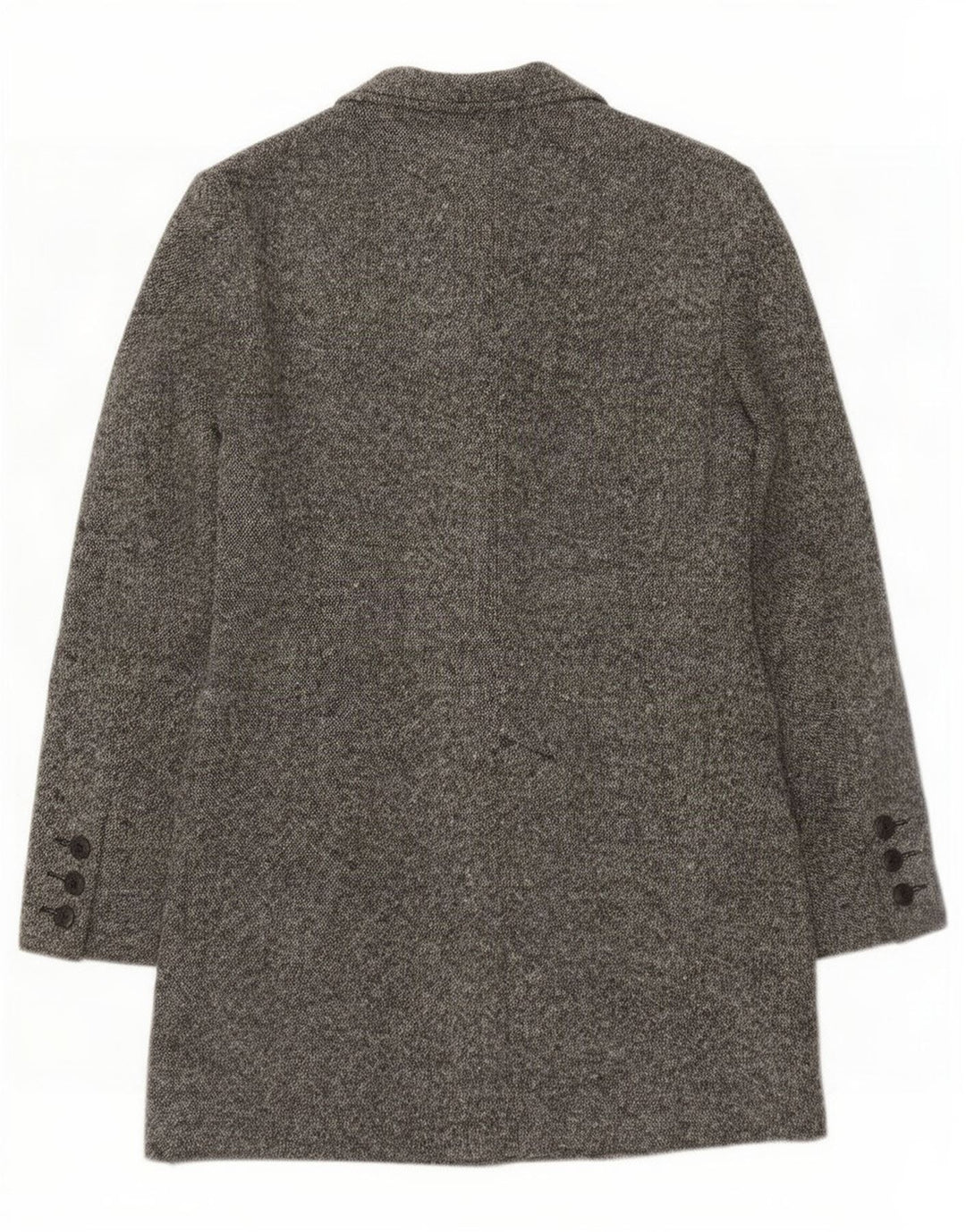 Sobretudo feminino Zara Oversized EU 38 Lã cinza pequena