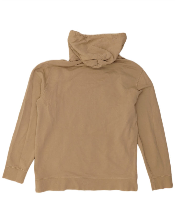 Suéter masculino com capuz padrão Levi's grande algodão bege