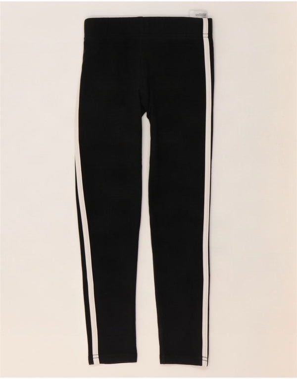 Leggings Adidas Meninas 7-8 Anos Algodão Preto
