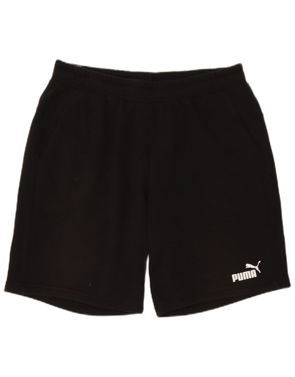 Shorts esportivos masculinos Puma XL preto algodão