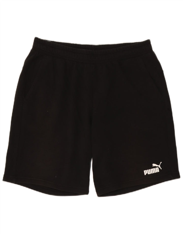 Shorts esportivos masculinos Puma XL preto algodão