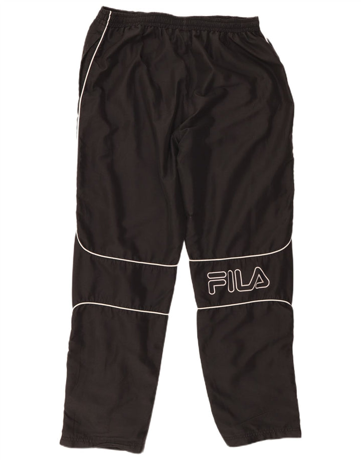 Calça de treino masculina FILA Graphic preto médio