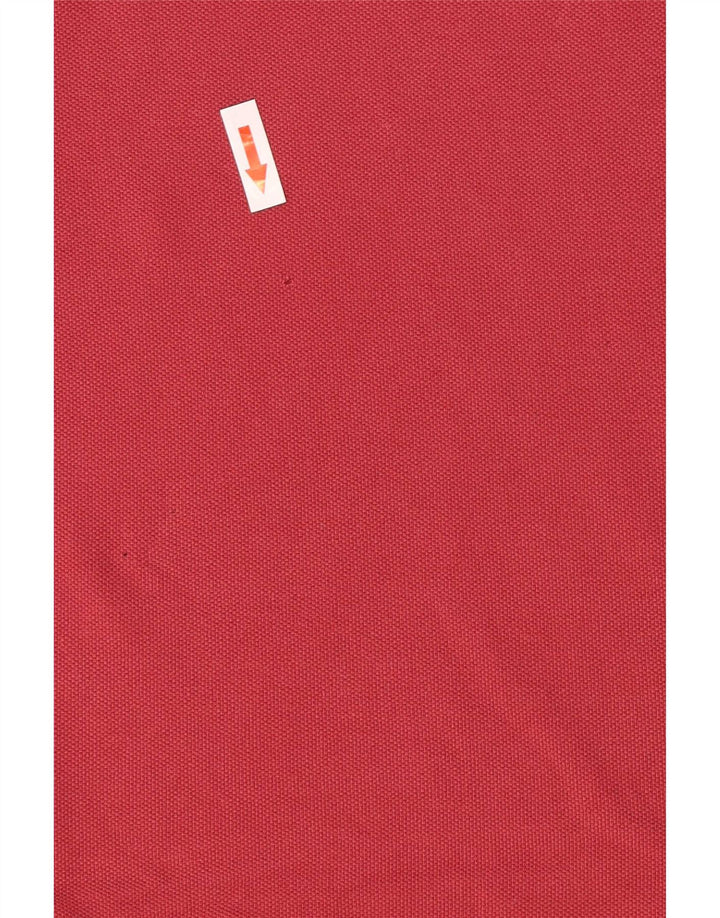 Camisa polo masculina Crew Clothing algodão marrom médio