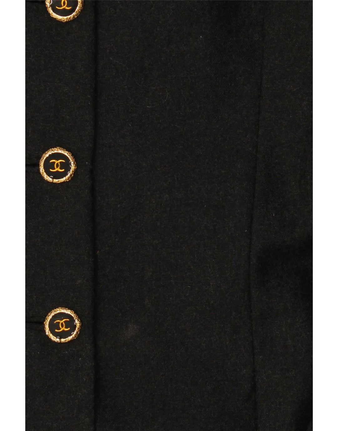 Jaqueta blazer feminina vintage de 6 botões Reino Unido 12 cinza médio