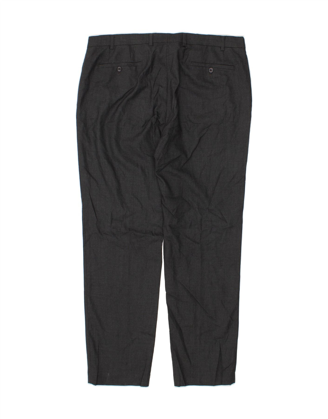 MICHAEL KORS Mens Straight Suit Trousers W38 L32 Grey Polyester Vintage Michael Kors and Second-Hand Michael Kors from Messina Hembry 