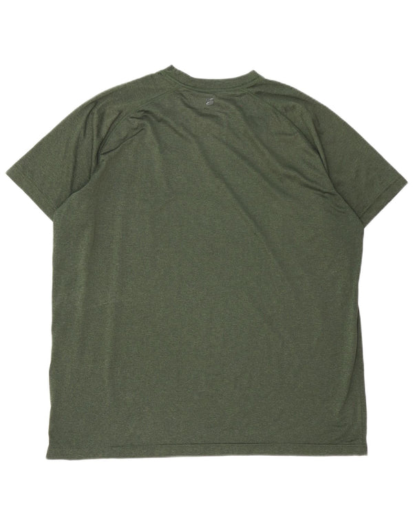 Camiseta Mountain Warehouse masculina IsoCool Top XL verde