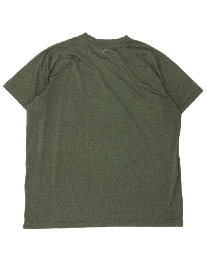 Camiseta Mountain Warehouse masculina IsoCool Top XL verde