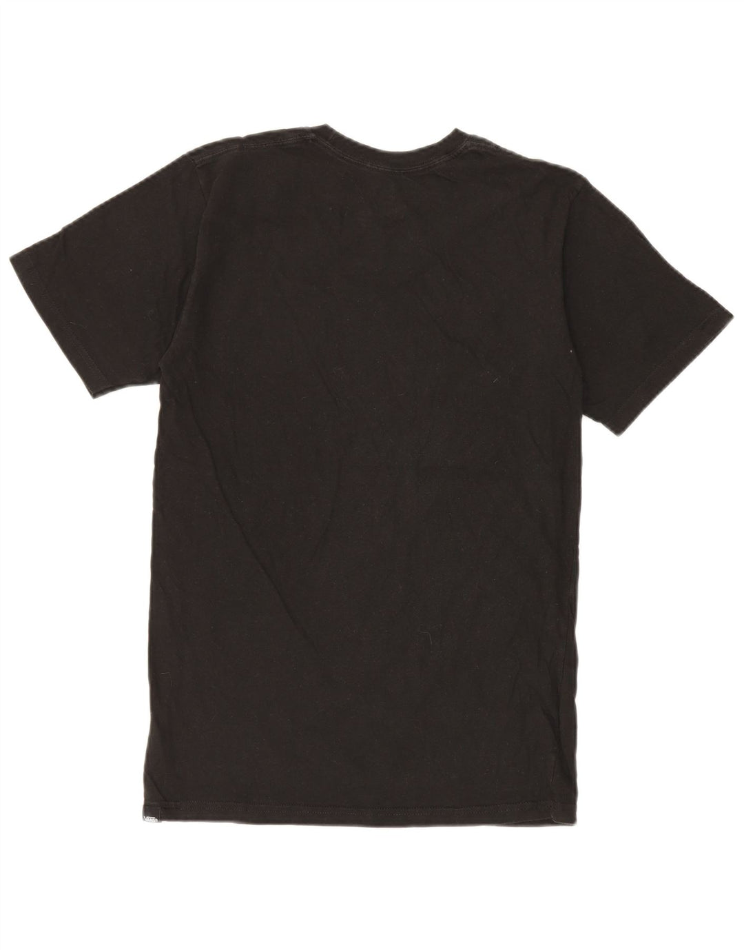 Camiseta Vans Masculina Custom Fit Graphic Top Pequeno Algodão Preto