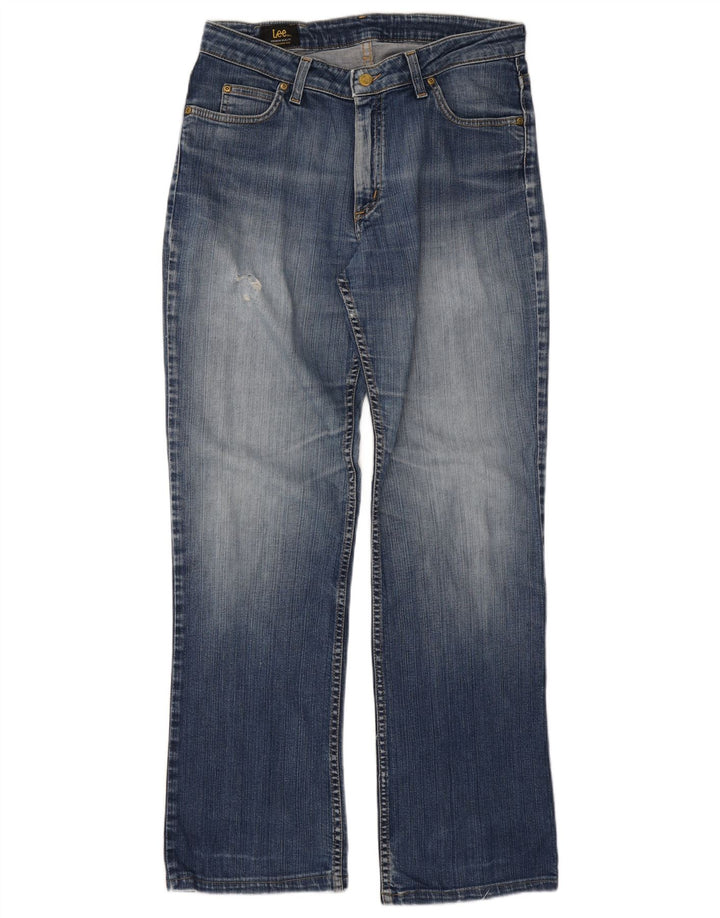 Lee Mens Cameron Bootcut Jeans W33 L33 Azul Algodão