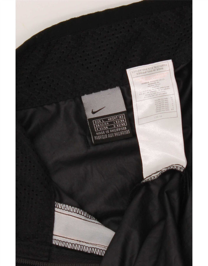 Jaqueta Nike Masculina Pulôver Treino Top Reino Unido 42/44 Grande Poliéster Preto