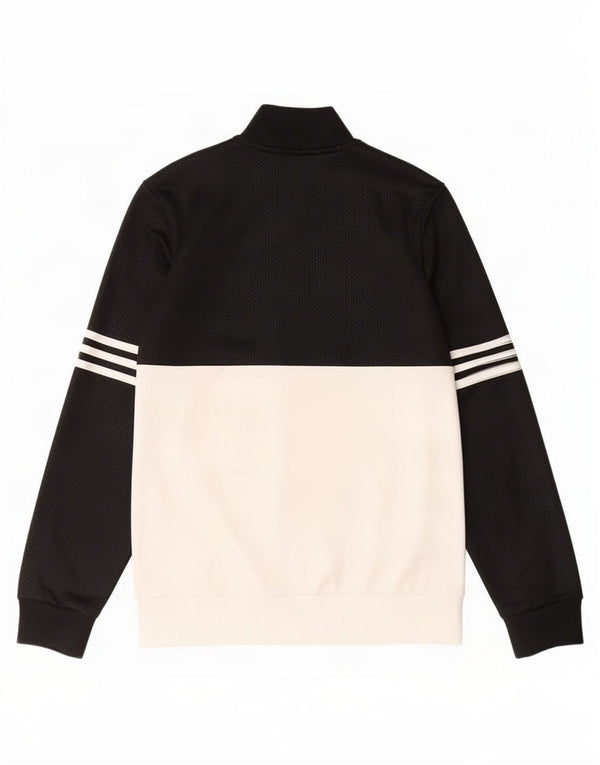 Jaqueta Adidas Meninos Treino Top 13-14 Anos Preto Colorblock Poliéster