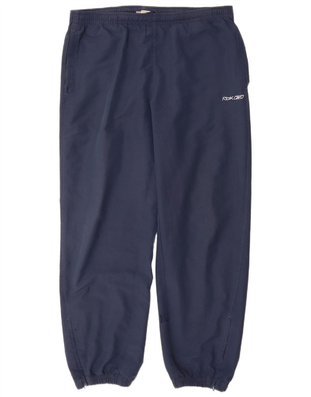 Calça de treino masculina Reebok Joggers grande azul marinho