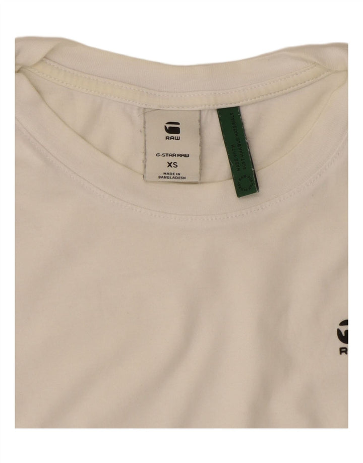 Camiseta feminina G-STAR UK 6 XS branca