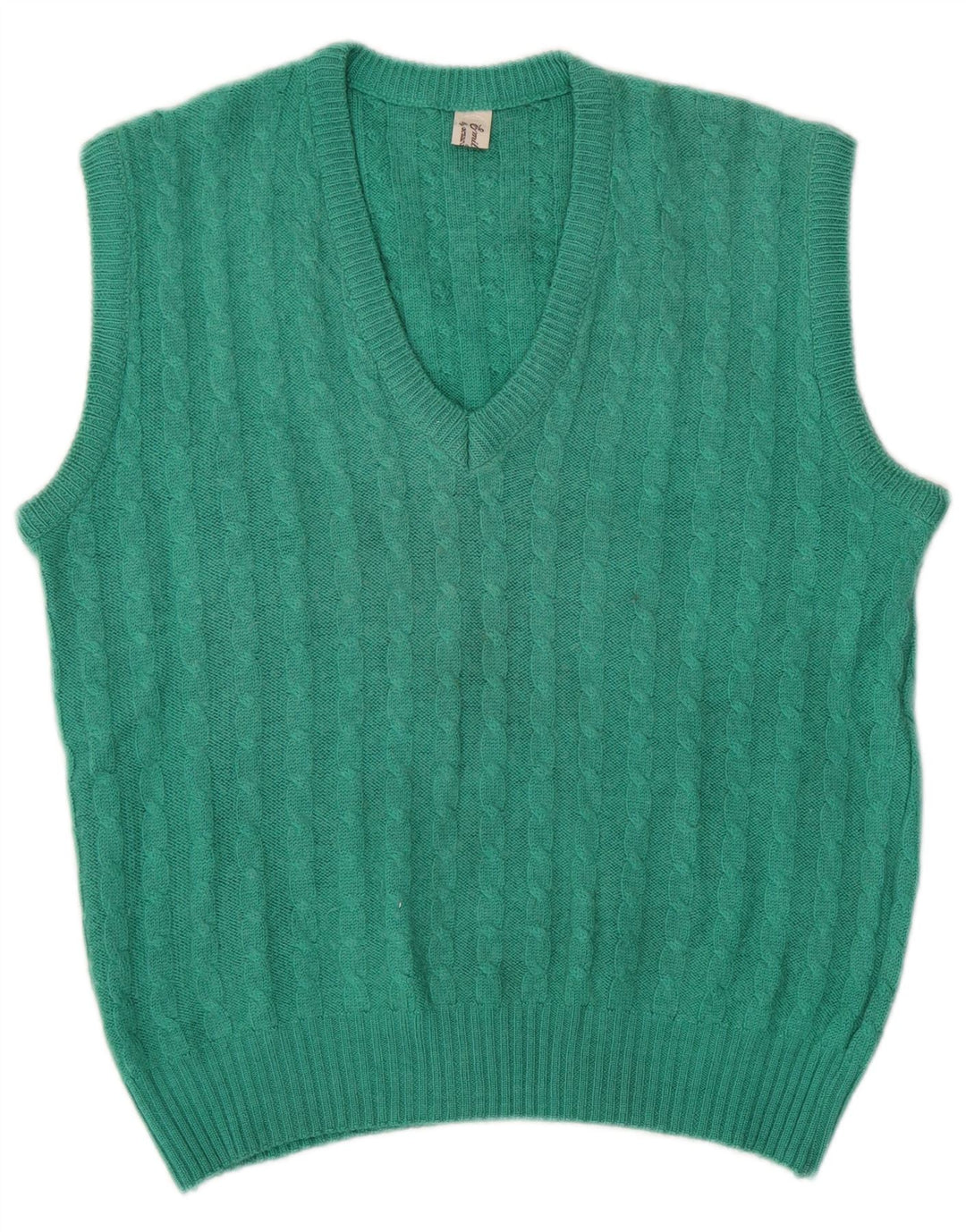 Regata feminina VINTAGE com colete UK 14 verde médio