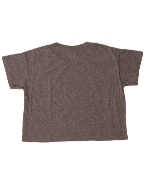 Camiseta Feminina Crop Graphic Top UK 16 Grande