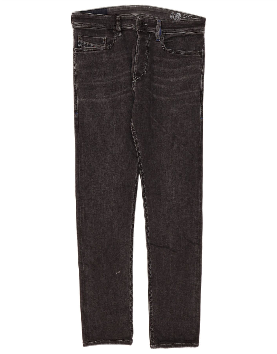 DIESEL Masculino Tepphar Carrot Slim Jeans W30 L31 Preto