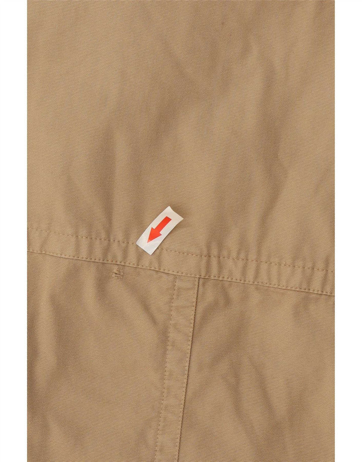 Jaqueta bomber masculina Zara UK 42 XL algodão bege