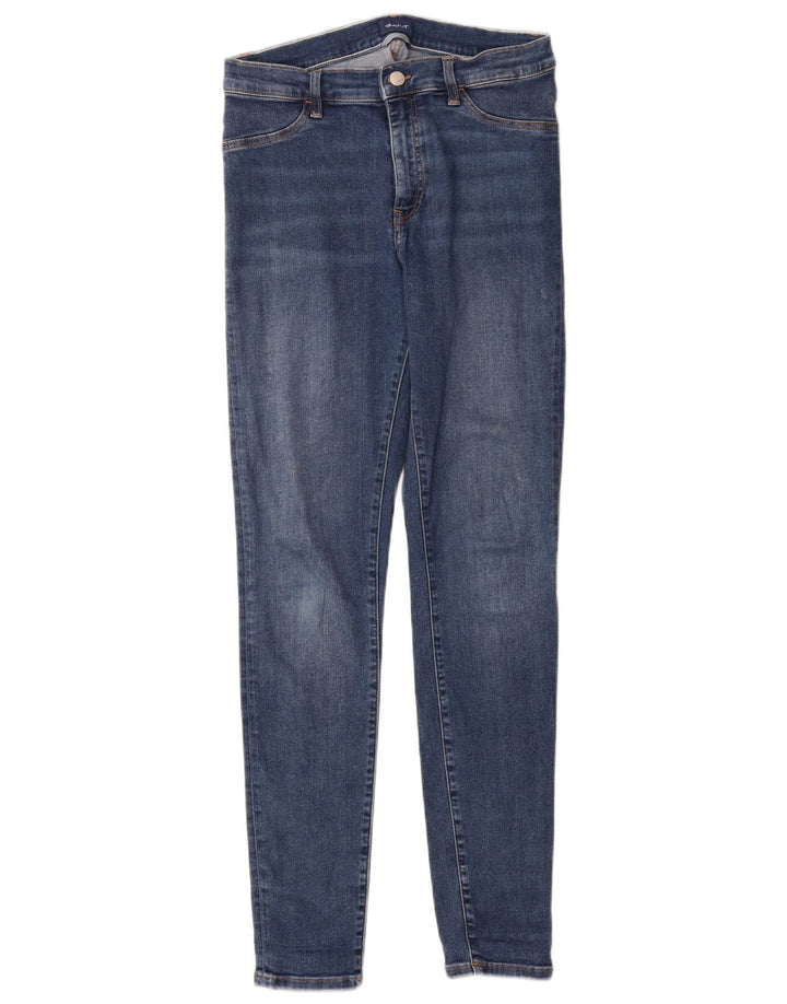 Gant Jeans Skinny Feminino Médio W28 L30 Azul Algodão