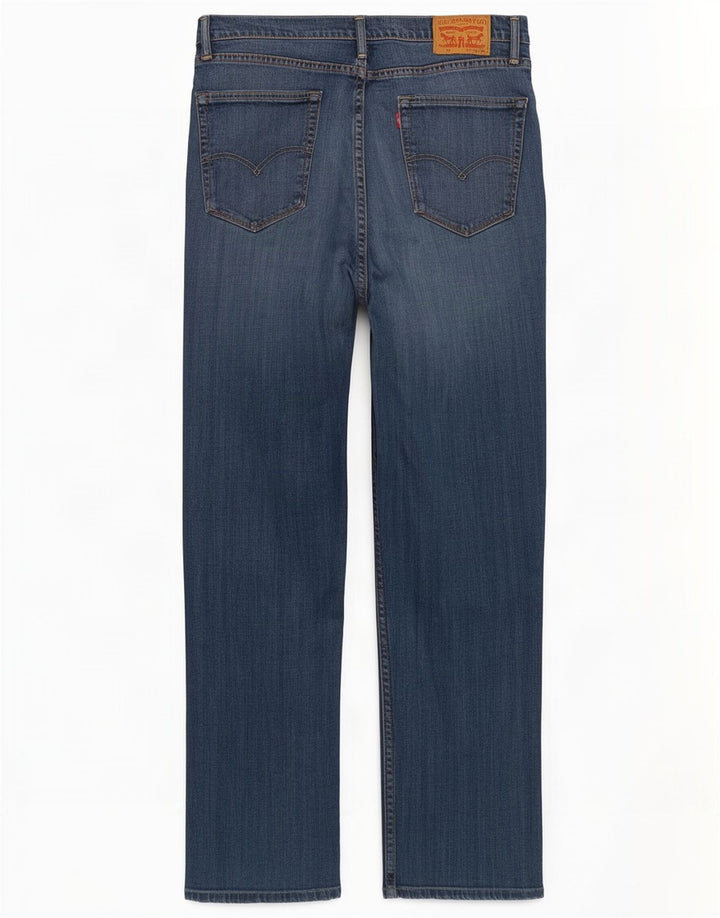 Calça jeans masculina Levi's 751 Straight W36 L31 azul algodão