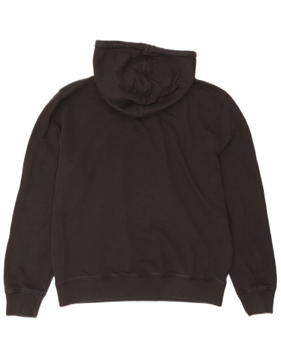 Suéter masculino com capuz Marks & Spencer médio algodão preto