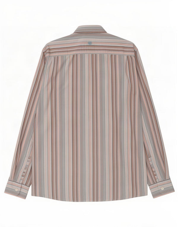 Camisa masculina Fat Face XL algodão listrado multicolorido