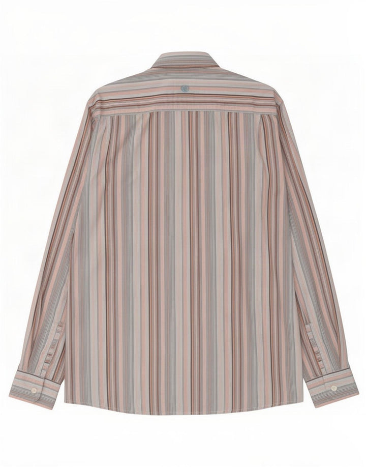 Camisa masculina Fat Face XL algodão listrado multicolorido