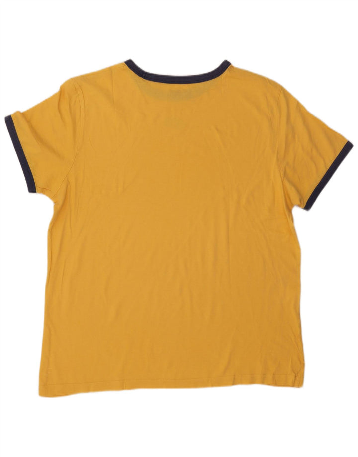 Camiseta gráfica masculina Lotto Top XL amarelo