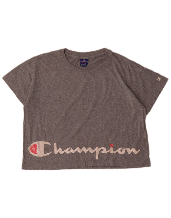 Camiseta Feminina Crop Graphic Top UK 16 Grande