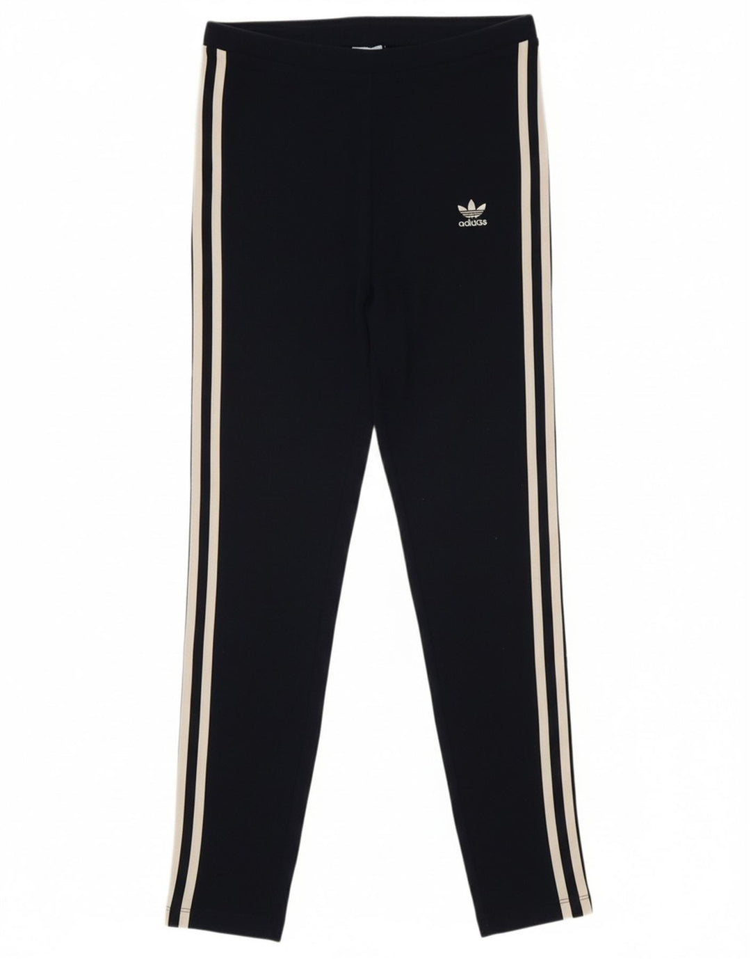 ADIDAS Womens Leggings UK 10 Small Black Cotton