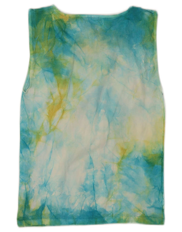 Colete feminino Benetton UK 4 XS multicolorido tie-dye