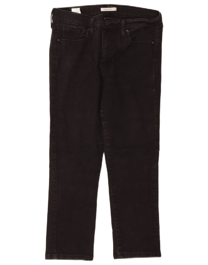 Calça jeans feminina Levi's 312 Crop Shaping Slim W32 L24 cinza algodão