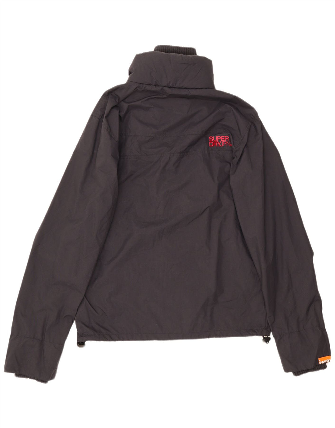 Jaqueta de chuva masculina Superdry UK 40 grande nylon azul marinho