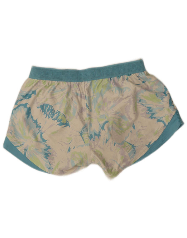 Shorts esportivos femininos Under Armour Heat Gear UK 12 médio multicolorido
