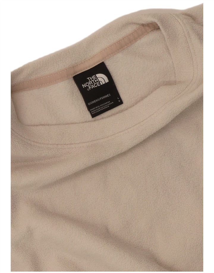 Jumper de lã oversized feminino THE NORTH FACE Reino Unido 16 grande branco