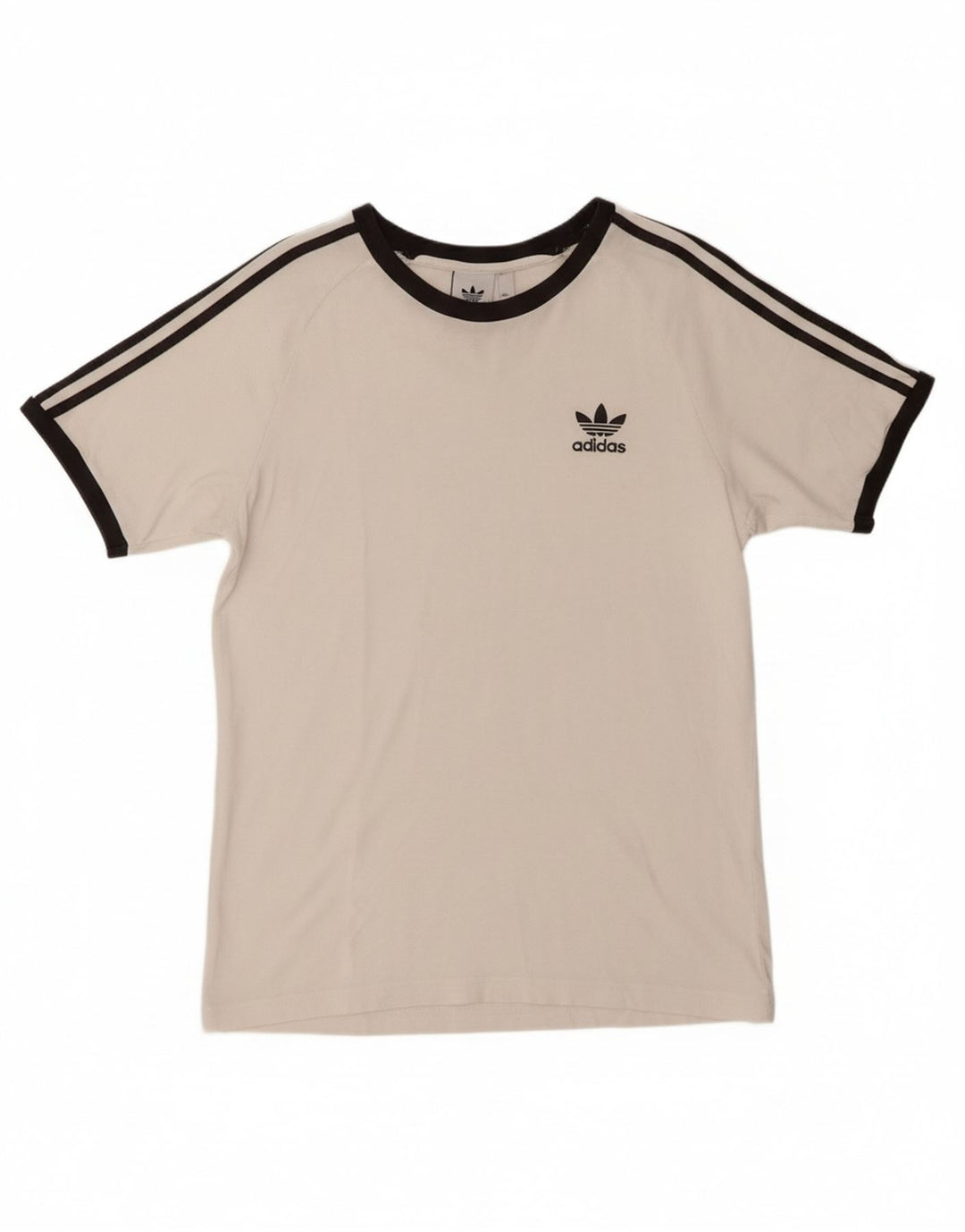 ADIDAS Camiseta Masculina Top Médio Algodão Branco