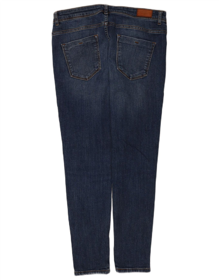 Zara Jeans Slim Feminino EU 42 Grande W32 L28 Azul