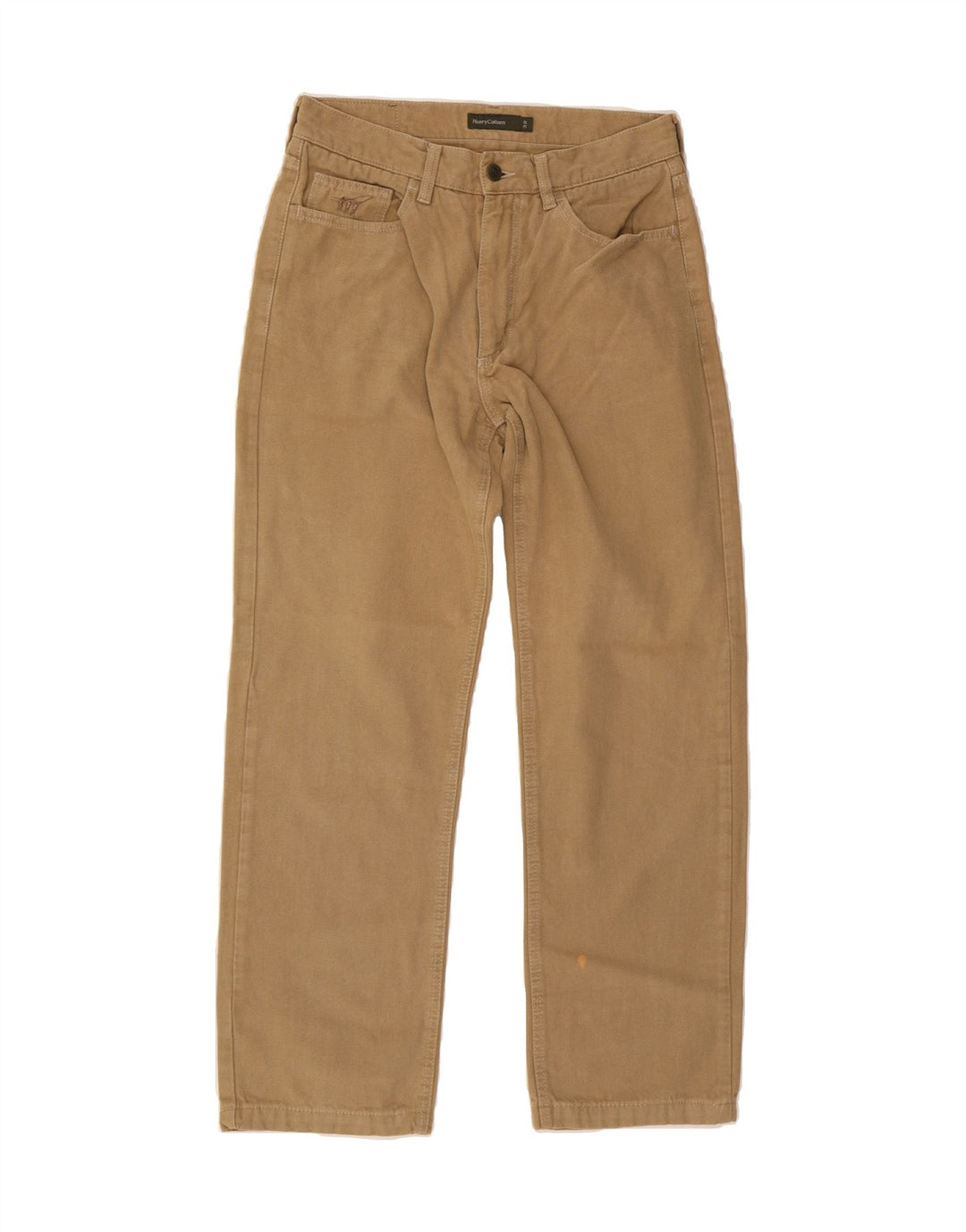HENRY COTTONS Mens Straight Casual Trousers W32 L28  Brown Cotton Vintage Henry Cottons and Second-Hand Henry Cottons from Messina Hembry 