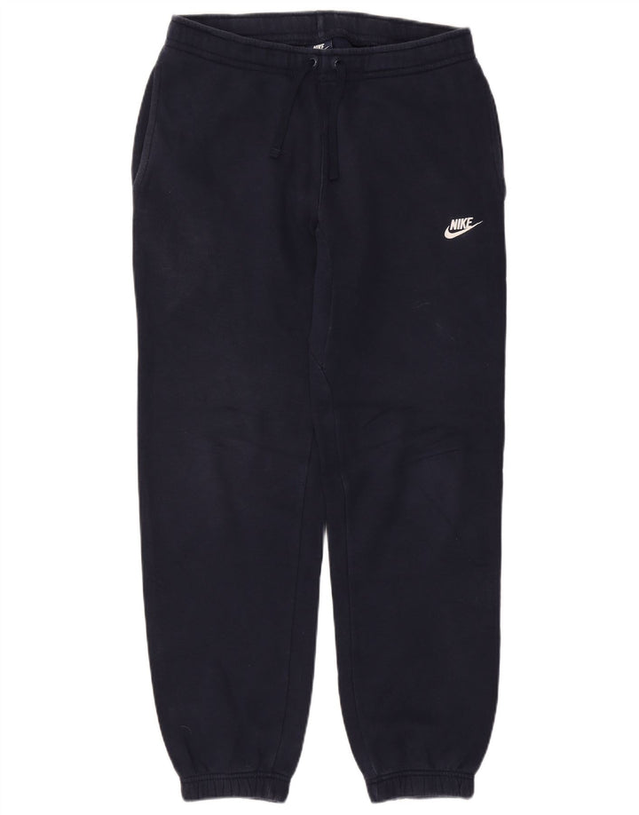 Calça de treino masculina Nike joggers médio azul marinho algodão