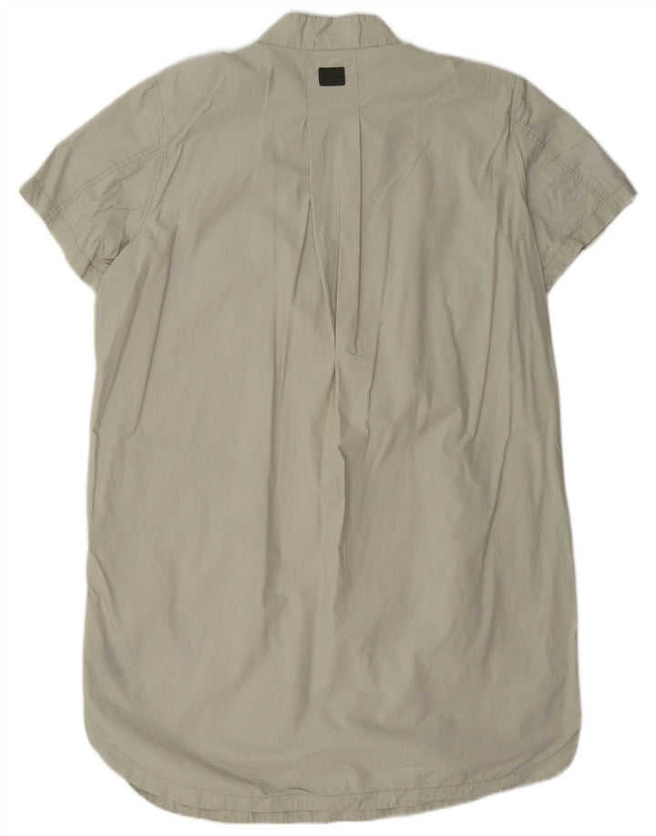 Vestido feminino G-Star UK 16 grande algodão verde