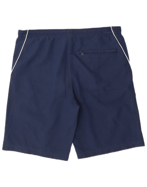 Shorts de natação masculino Nike pequeno azul marinho